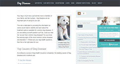 Desktop Screenshot of dogdiseases.net